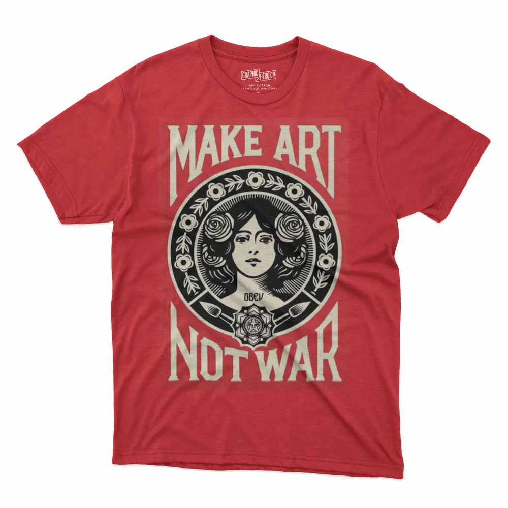 Make art not war